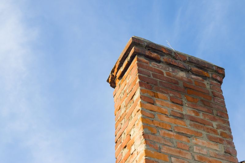 Inside of a Chimney During Repair